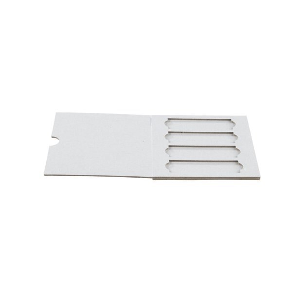 Cardboard Slide Holders, 4-Place, PK20