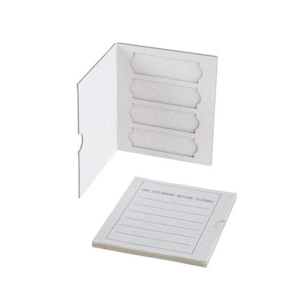Cardboard Slide Holders, 4-Place, PK20