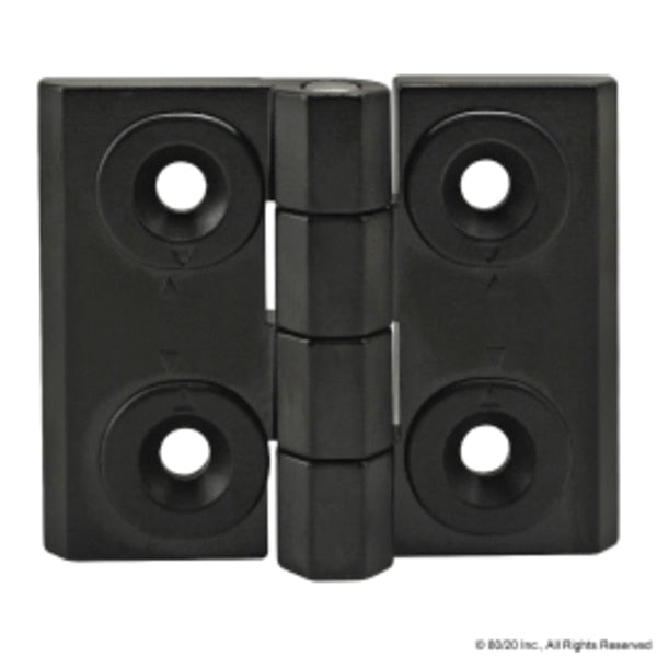 Adj Hinge, Horizontal 4 Hole 15/40 Series