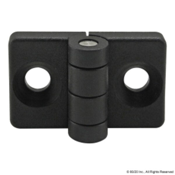 Standard Hinge 2-Hole Tab5 Nylon Blk