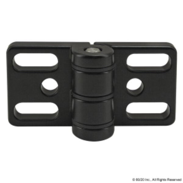 Slotted 4 Hole Lock Zinc Hinge 45 Series