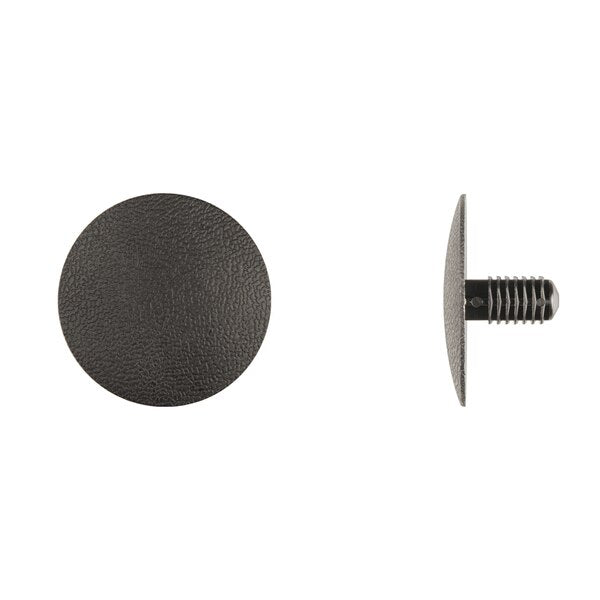 Blk Nyln Hood Insulator Ret 7mm Hole Size 13mm Stem L PK15