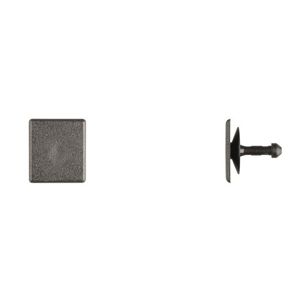 Blk Nyln Cowl Grille Ret 3mm Pin Dia 13mm Stem PK15