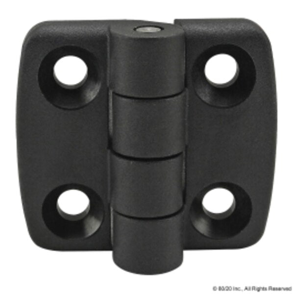 Standard Hinge Notab Nylon Blk
