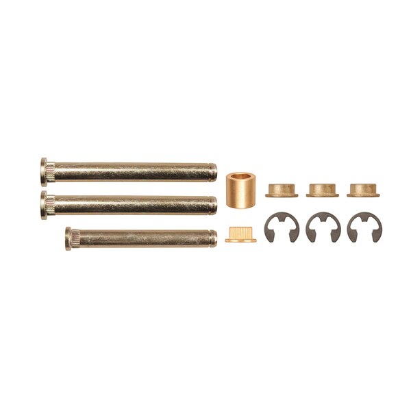 Door Hinge Pin/Bushing Kit Repairs Front Door Hinges