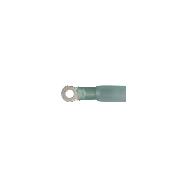 Blue Nyln Crimp Terminal #6 Stud/Ring Type 16-14 G Wire PK10