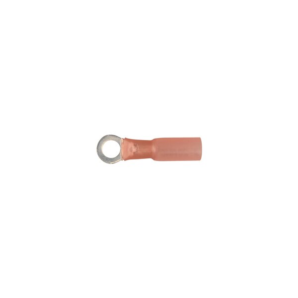 Red Nyln Crimp Wire Terminal #10 Stud/RingType 22-18 G Wire PK10