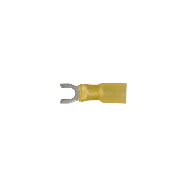 Ylw Nyln CrimpTerminal #10Stud/Open Spd 12-10G Wire PK10