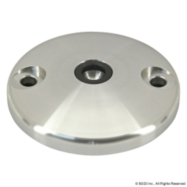 Swivel Foot Base W/Mount Holes 99mm Dia.