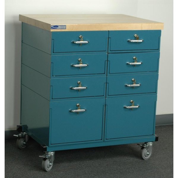 Two Mobile Drawer Units, Wide