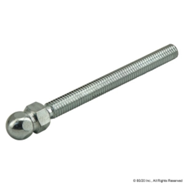 Swivel Foot Threaded Stem, 3/8-16 X 4.0