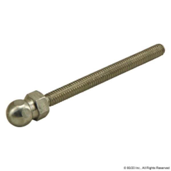 Swivel Foot Threaded Stem, 5/16-18 X 3.5