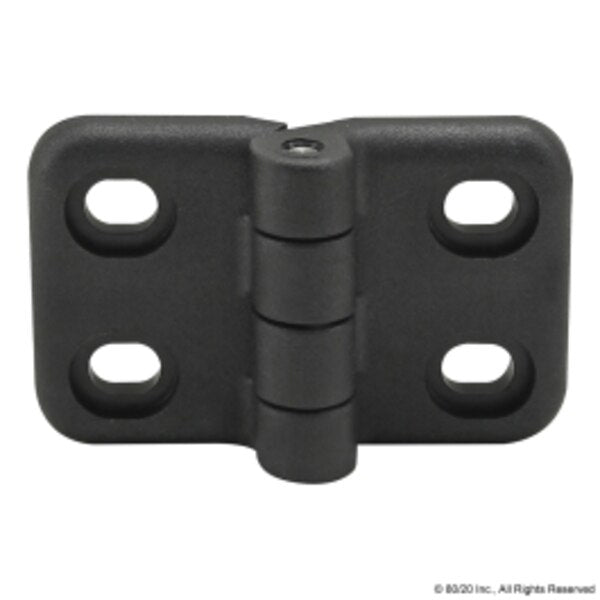 Standard Hinge Light Duty Nylon Blk