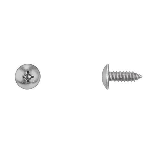 Sheet Metal Screw, #14 x 3/4 in, Stainless Steel Truss Head Phillips Drive