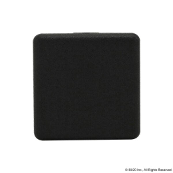 End Cap 20X20 Tab5 Nylon Blk