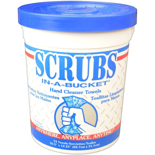 Scrubs In-A-Buck Towel 72 Towels Per Bucket