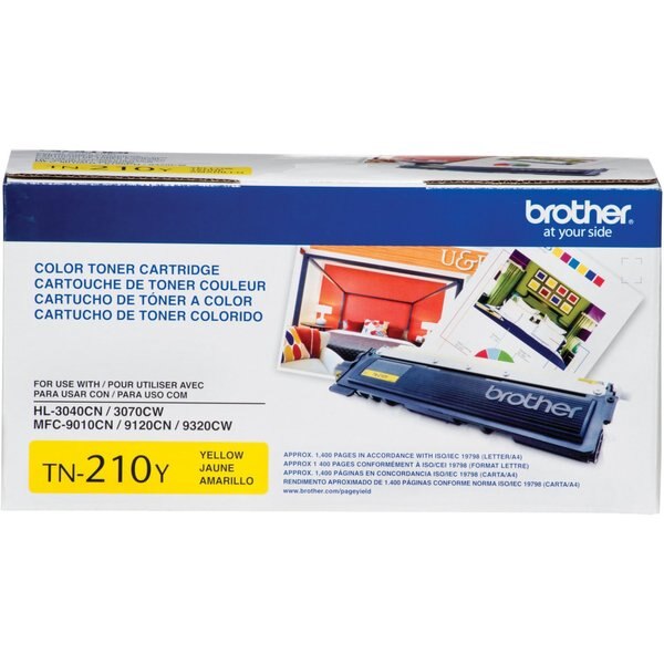 Toner For TN210Y, Yellow, 1.4K Pages
