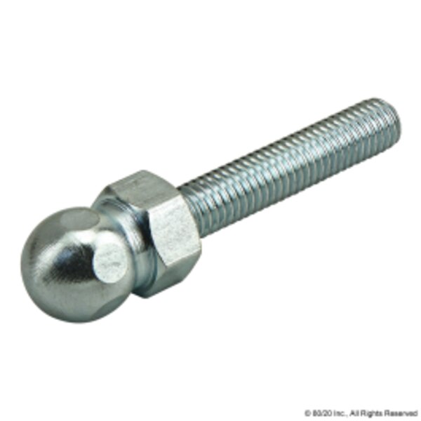 Swivel Foot Threaded Stem, M8 X 40.00mm