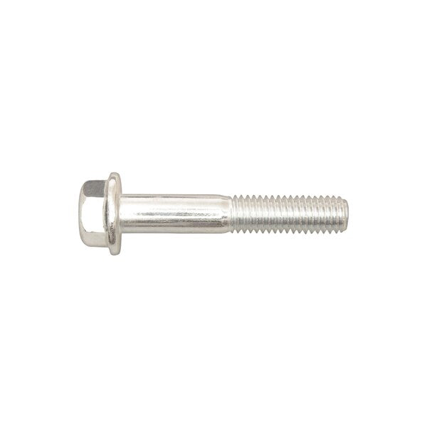 Class 10.9, M8-1.25 Flange Bolt, Bright Zinc Plated 45 mm L