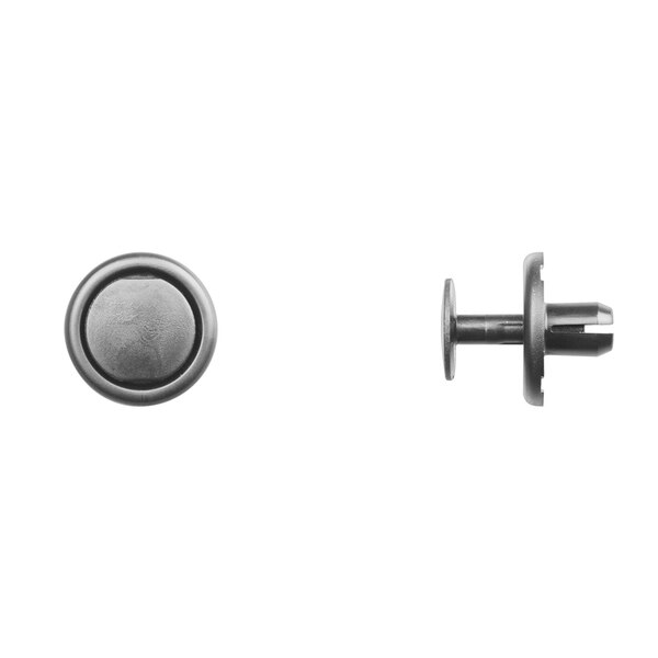 Blk Nyln Radiator Push Ret 7mm Hole Size 20mm Stem L PK25