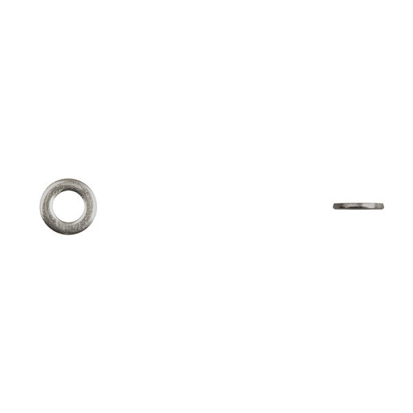 Flat Washer, Fits Bolt Size 6 mm , Stainless Steel