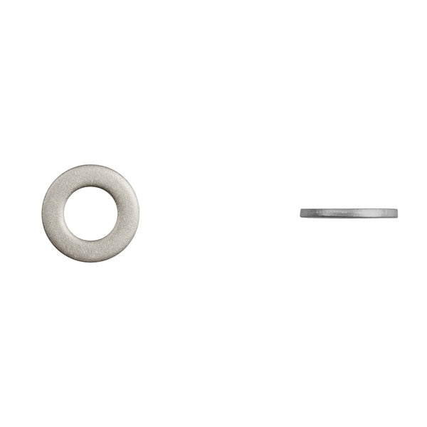 Flat Washer, Fits Bolt Size 10 mm , Stainless Steel