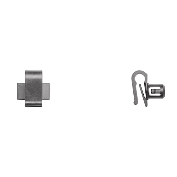 Blk Grille Moulding Clips 7mm Hole Size PK10