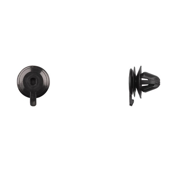 Blk Nyln Headliner Retainer 10.3mm Head Dia 10mm Stem L PK50