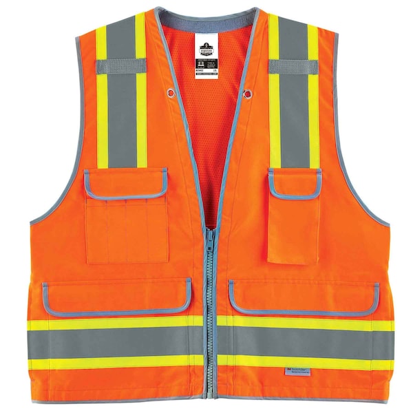 Orange Type R Class 2 Heavy-Duty Surveyo