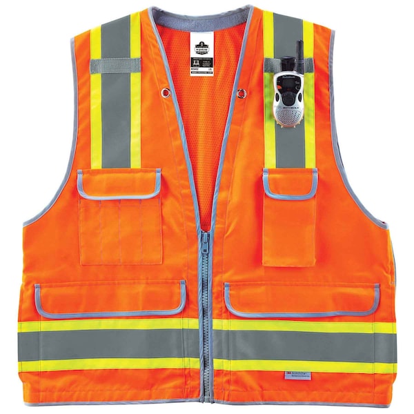 Orange Type R Class 2 Heavy-Duty Surveyo