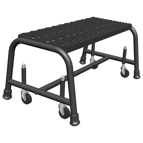 Rolling Ladder, Steel, 12 in.H