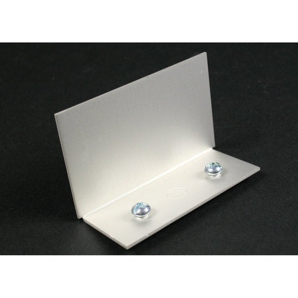 Blank End Fitting, Gray, Aluminum