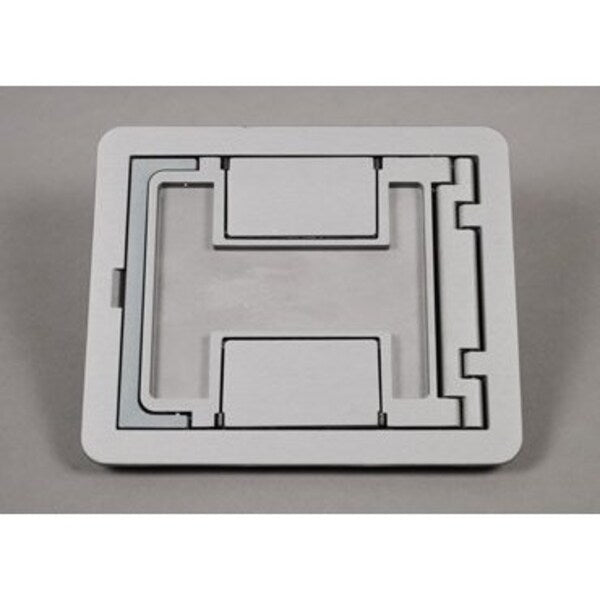Cutout Cover Assembly, Gray