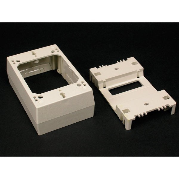 Extra Deep Box Fitting, Ivory, PVC