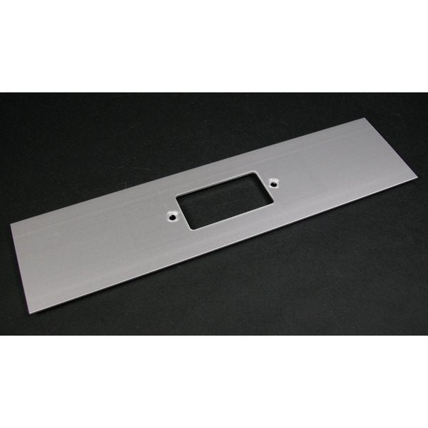 Open Cover Plate, Gray, Aluminum