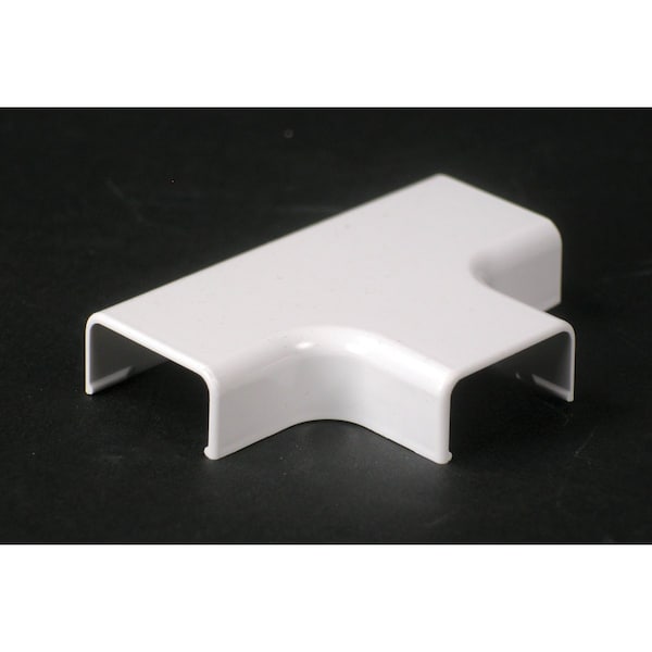 Tee Fitting, White, PVC