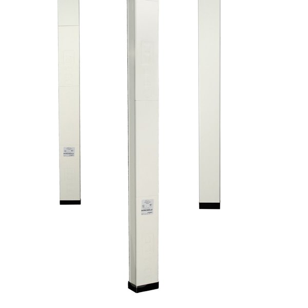 Service Pole, 3in., Aluminum