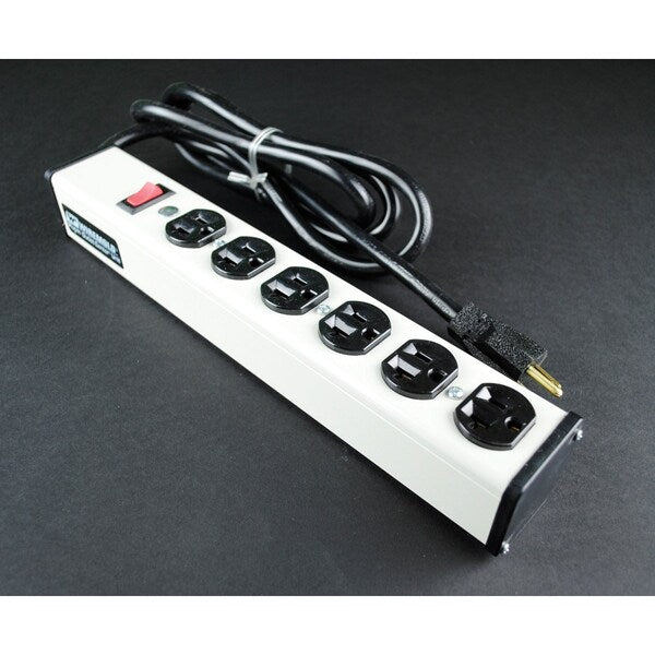 15 Power Outlet Strip 6 Outlet 20A 120V