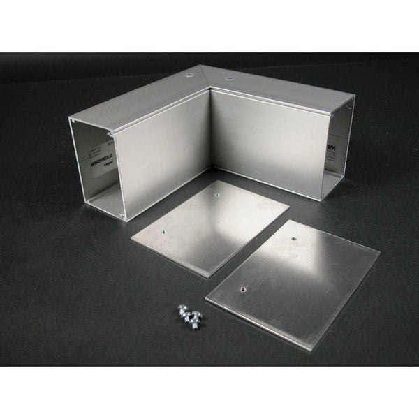 Internal Elbow Fitting, Gray, Aluminum