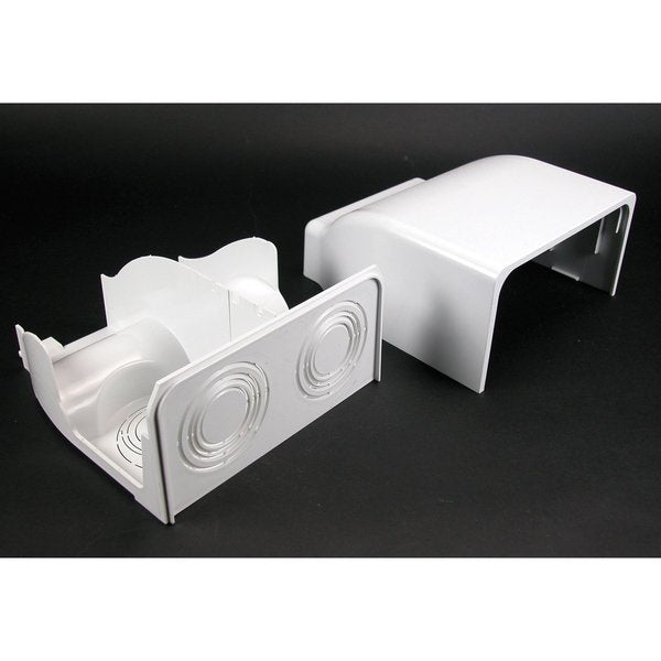 Radiused Divided Ent Cap Fittng, Ivry, PVC