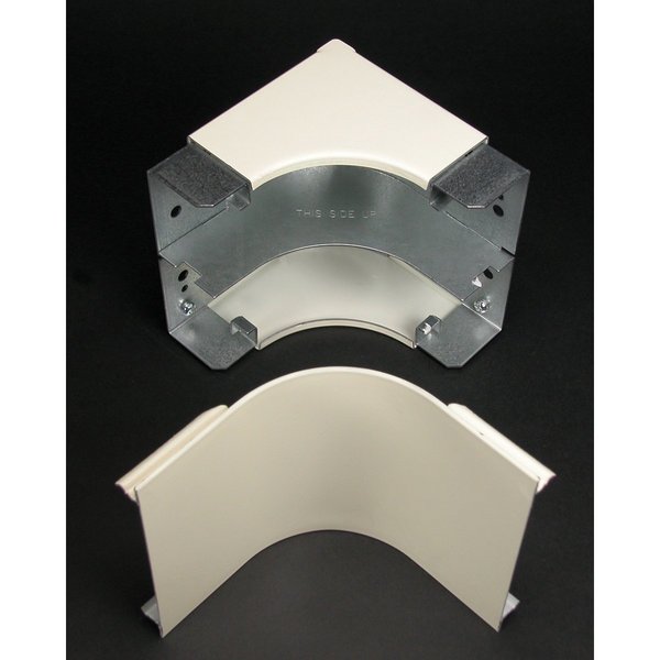 Radiused Internal Elbow Fitting, Ivory