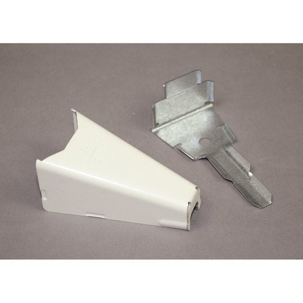 Adapter Fitting, Ivory, Steel