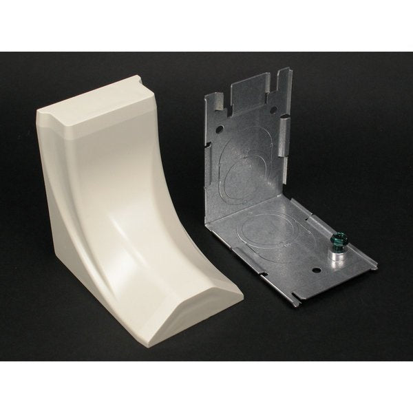 Transition Fitting, Ivory, Steel