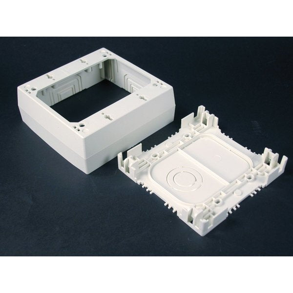 Deep Box Fitting, White, PVC