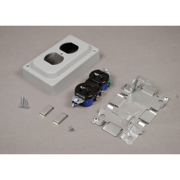 15A 125V Duplex Receptacle Box And Cover