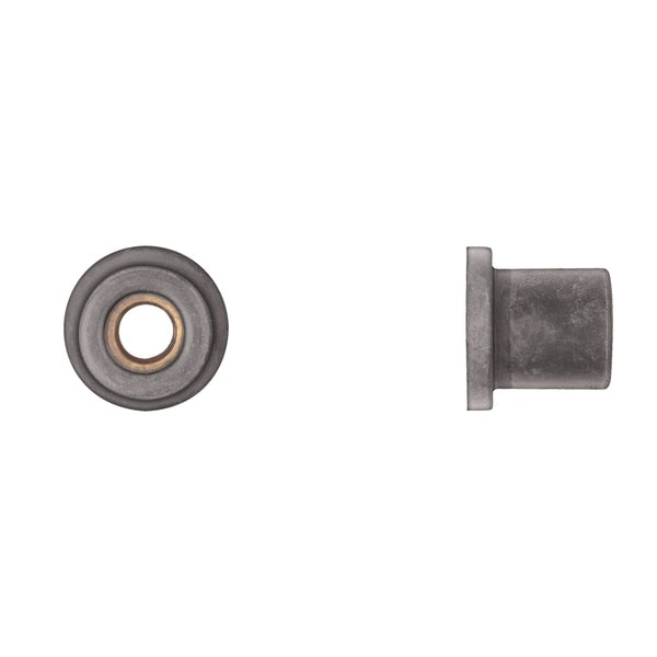 Blk Rubber Well Nuts 5/16-18 Screw Size 19/32