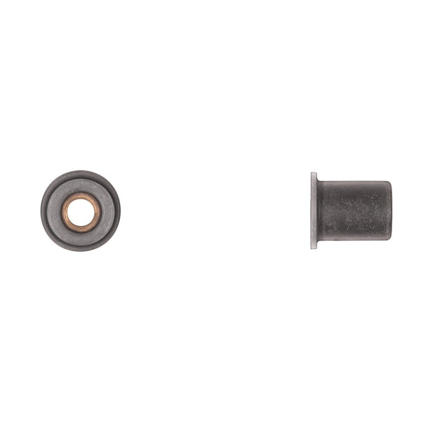 Blk Rubber Well Nuts 6-1.00mm Screw 12mm Hole Size PK25
