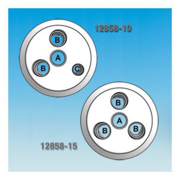 Blk Nyln Push Type Ret 10.5X13.3mm Head Dia 8mm Hd PK25