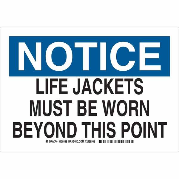 Sign, Notice, 10X14