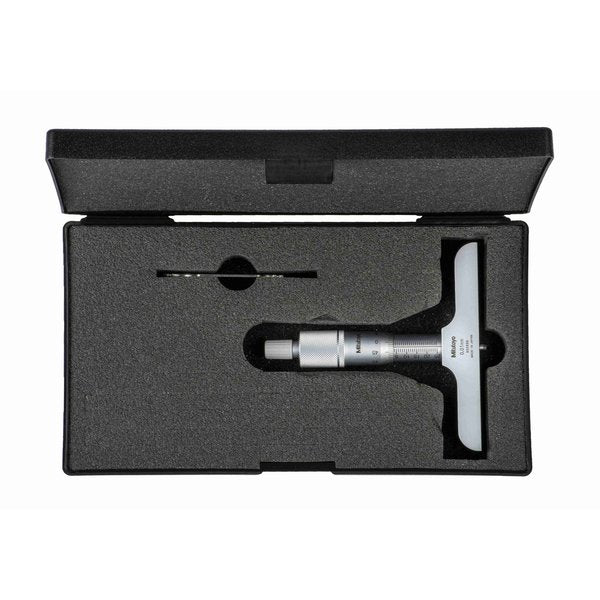 Micrometer, Depth, B100 C-Tip 0-25mm